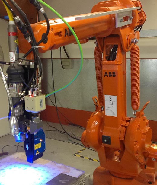 Laser Welding on an ABB robot with SLPi guidance